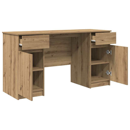 Schreibtisch Artisan-Eiche 140 x 49 x 76 cm Holzwerkstoff