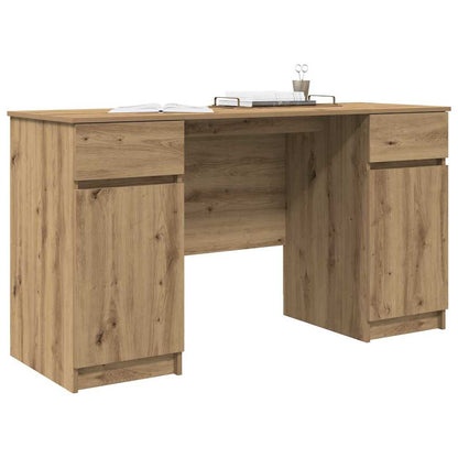 Schreibtisch Artisan-Eiche 140 x 49 x 76 cm Holzwerkstoff