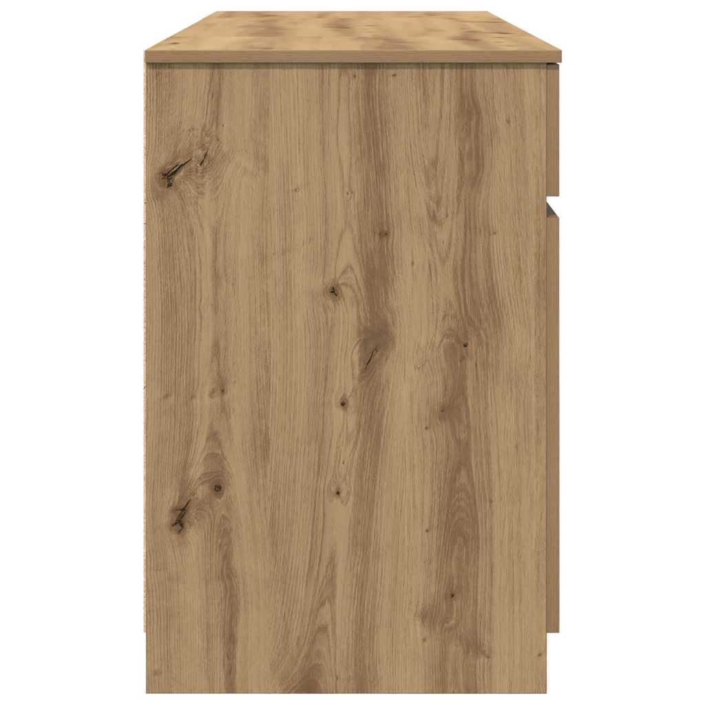Schreibtisch Artisan-Eiche 140 x 49 x 76 cm Holzwerkstoff