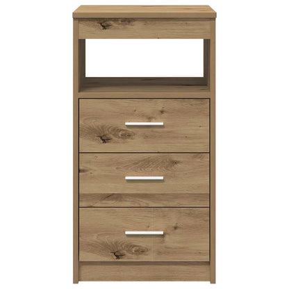 Schreibtisch mit Schrank Artisan Oak Engineered Wood