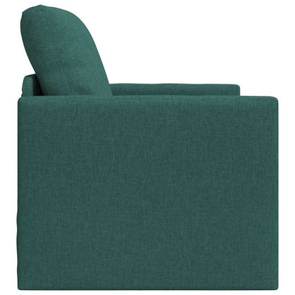 Schlafsofa Dunkelgrün 74 x 77 x 81 cm Samt
