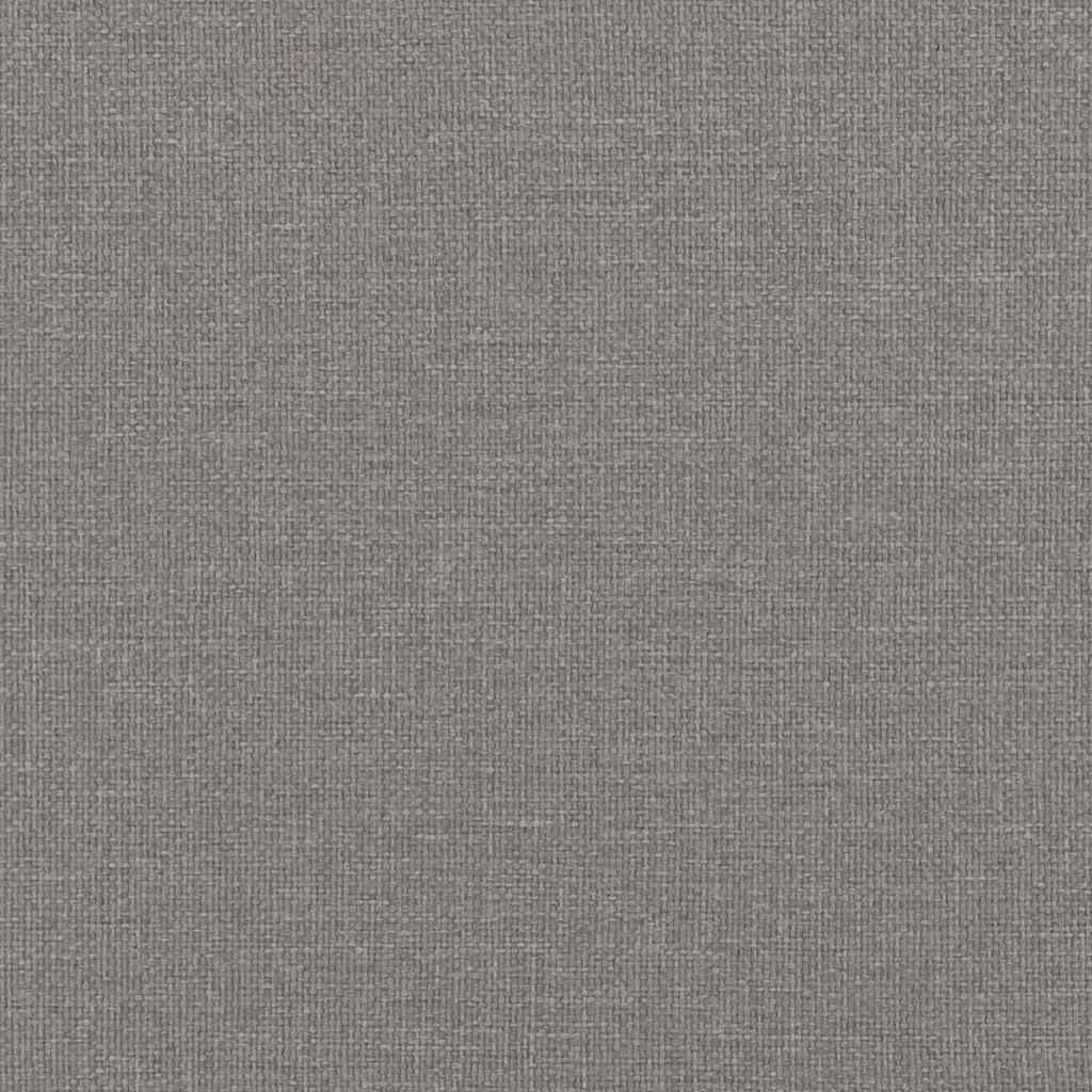 Boden-Schlafsofa mit Kissen Taupe 74 x 77 x 81 cm Stoff