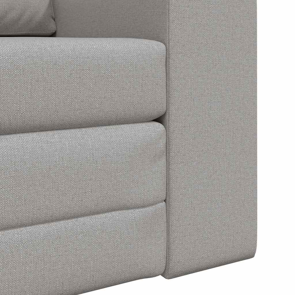 Sofa Bett Wolkengrau 98 x 71 x 83 cm Stoff