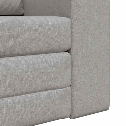 Sofa Bett Wolkengrau 98 x 71 x 83 cm Stoff