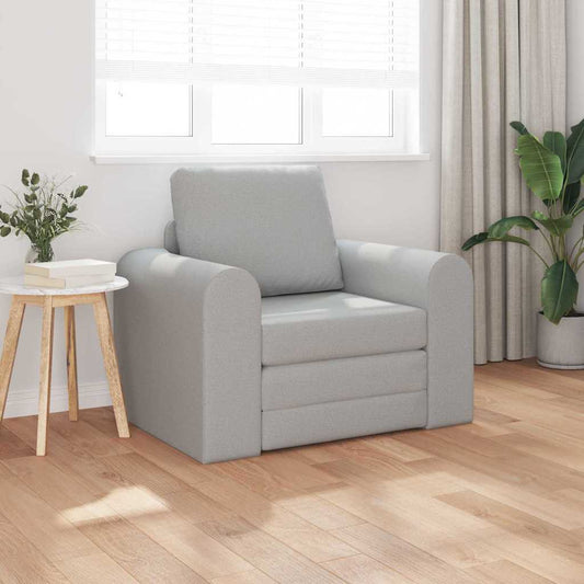 Sofa Bett Wolkengrau 98 x 71 x 83 cm Stoff