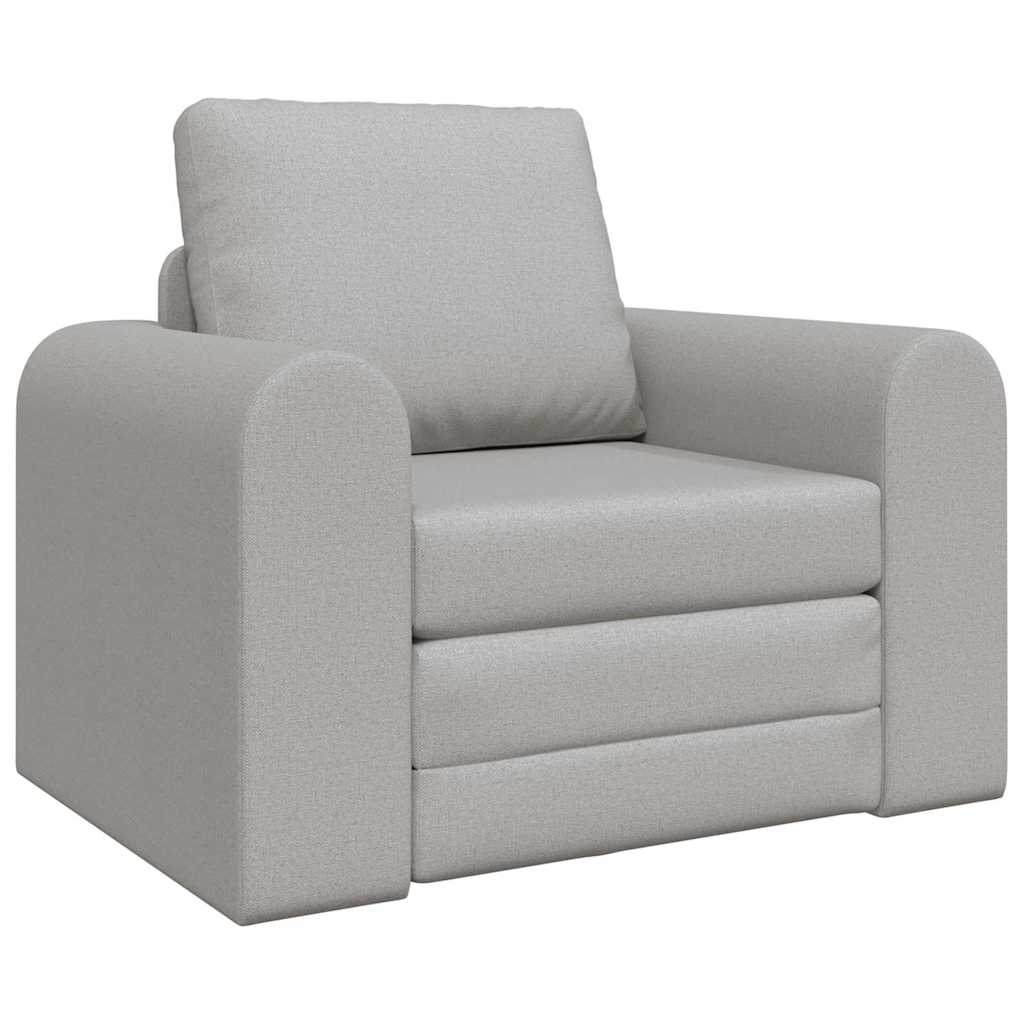 Sofa Bett Wolkengrau 98 x 71 x 83 cm Stoff