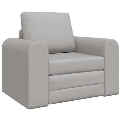 Sofa Bett Wolkengrau 98 x 71 x 83 cm Stoff