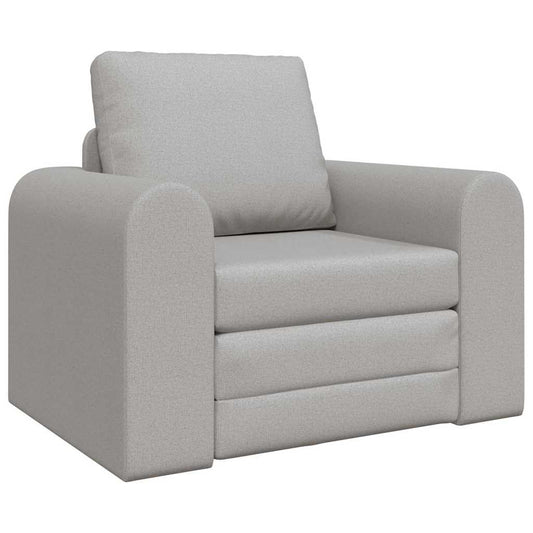 Sofa Bett Wolkengrau 98 x 71 x 83 cm Stoff