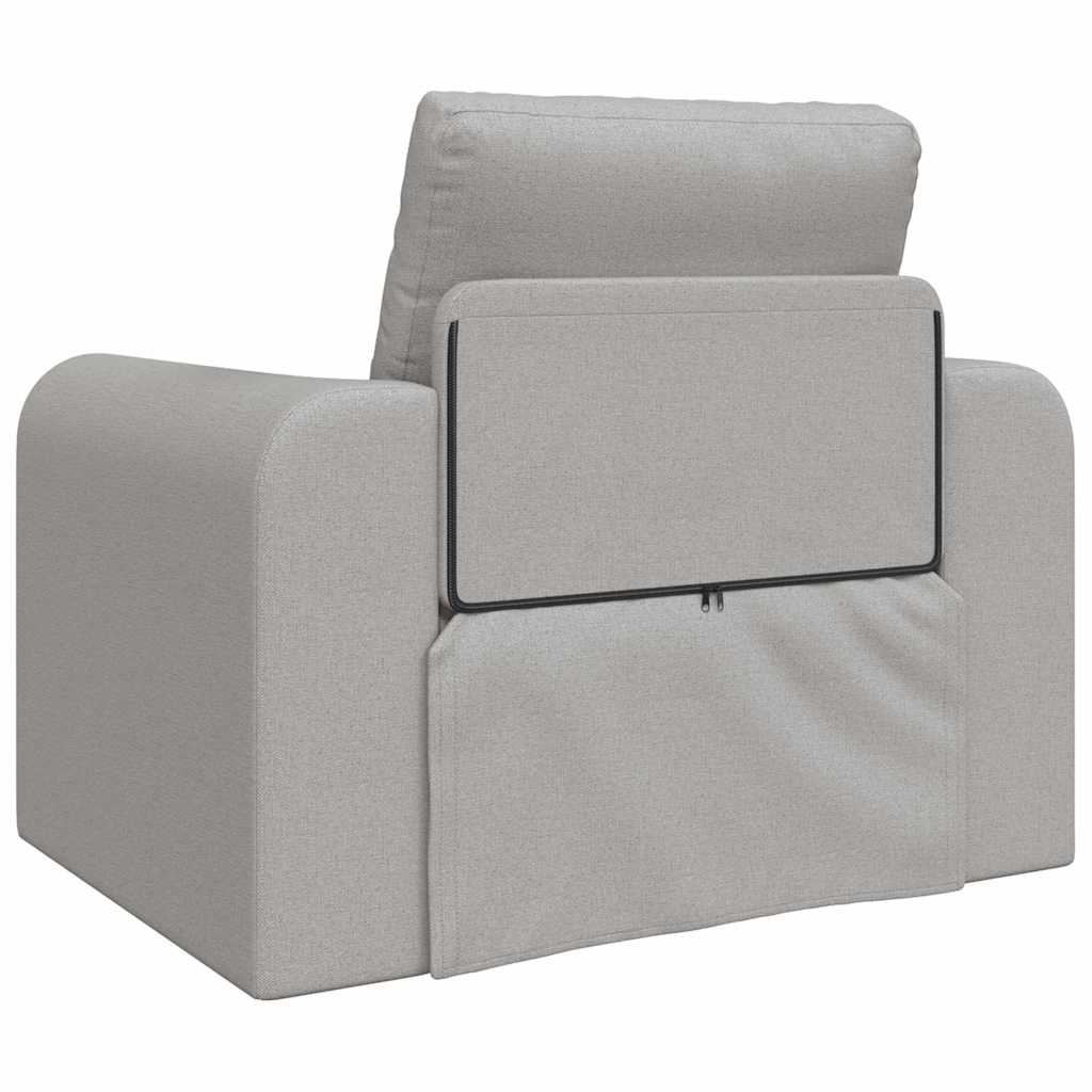 Sofa Bett Wolkengrau 98 x 71 x 83 cm Stoff