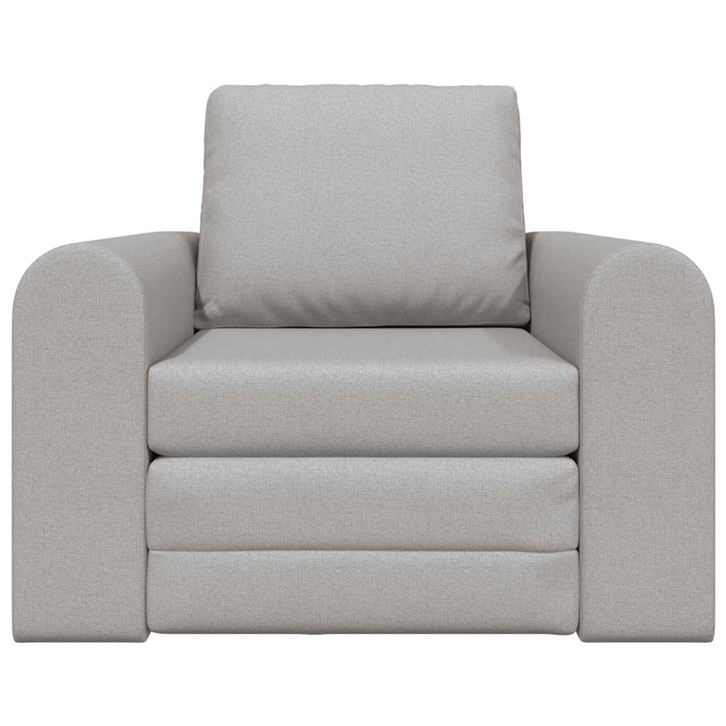 Sofa Bett Wolkengrau 98 x 71 x 83 cm Stoff