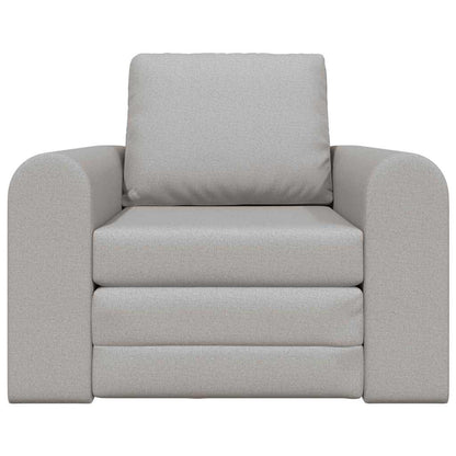 Sofa Bett Wolkengrau 98 x 71 x 83 cm Stoff