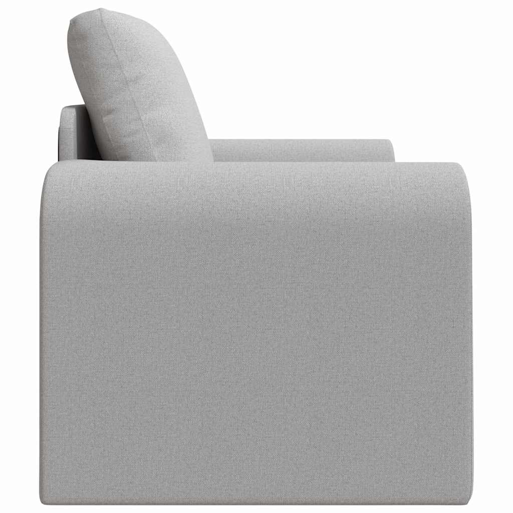 Sofa Bett Wolkengrau 98 x 71 x 83 cm Stoff
