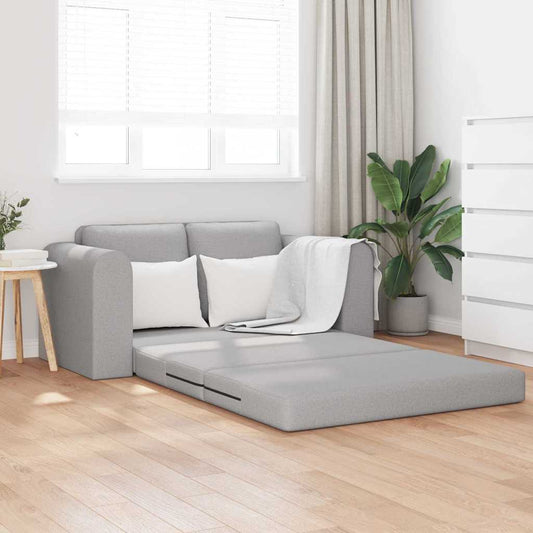 Sofa Bett Wolkengrau 148 x 71 x 83 cm Stoff