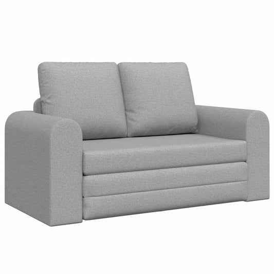 Sofa Bett Wolkengrau 148 x 71 x 83 cm Stoff