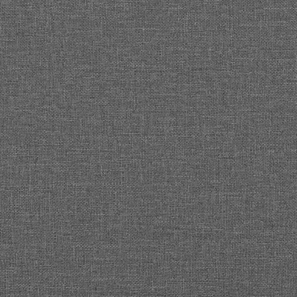 Boden-Sofa-Bett Dunkelgrau 245 x 78 x 77 cm Stoff