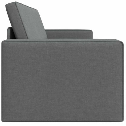 Boden-Sofa-Bett Dunkelgrau 245 x 78 x 77 cm Stoff