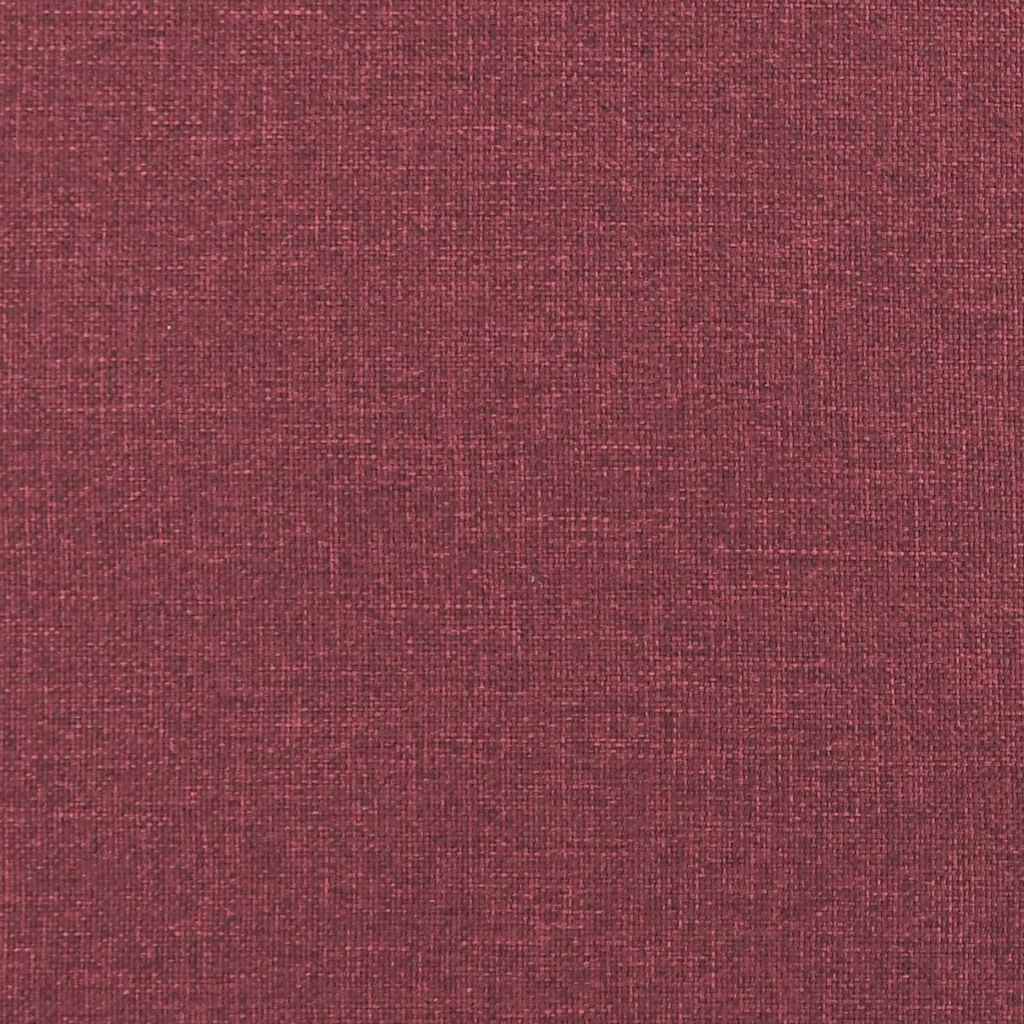 Boden-Sofa-Bett Weinrot 245 x 78 x 77 cm Stoff