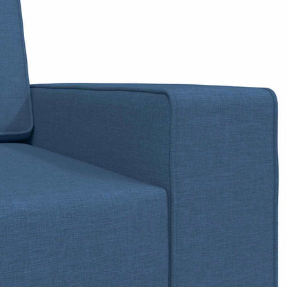 Boden-Sofa-Bett Marineblau 245 x 78 x 77 cm Stoff