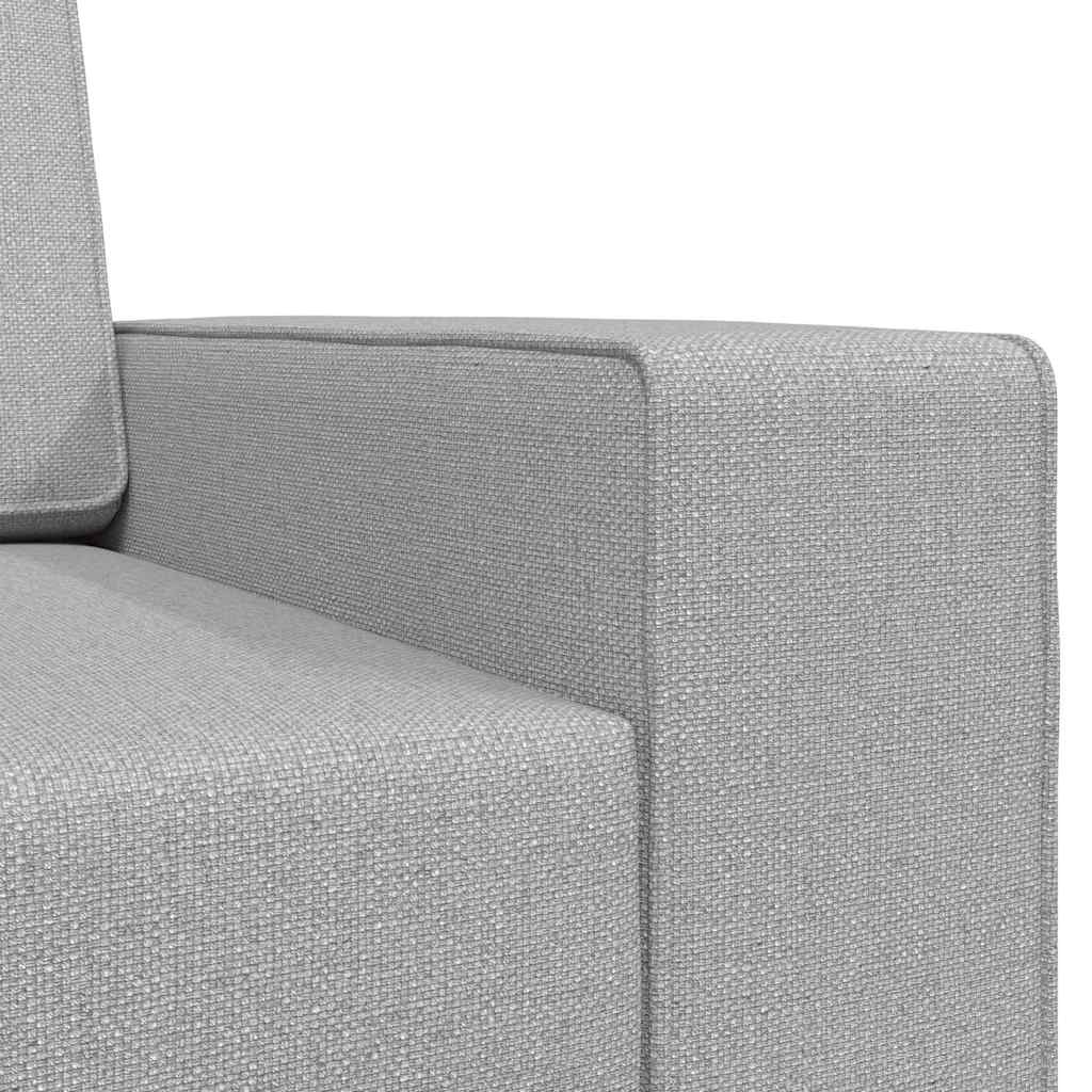 Boden-Sofa-Bett Wolken-Grau 245 x 78 x 77 cm Stoff
