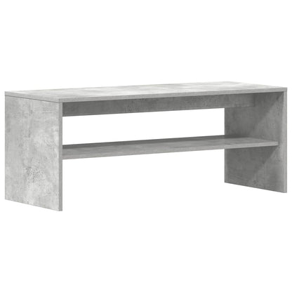 TV-Schrank Betongrau 100x40x40 cm Holzwerkstoff