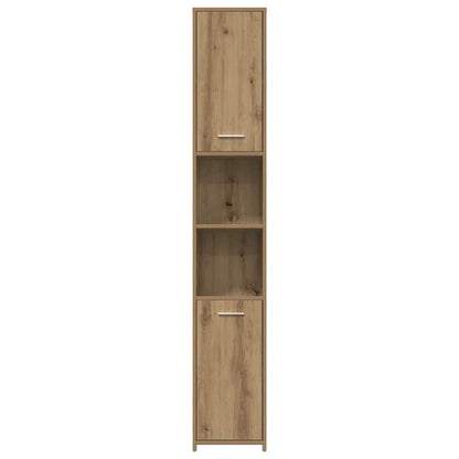 Badschrank Artisan-Eiche 30x30x183,5 cm Holzwerkstoff