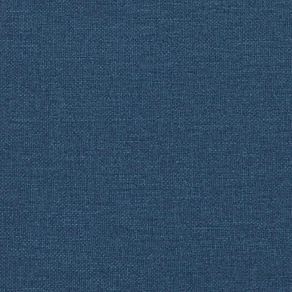 Modulares Sofa ohne Armlehnen Blau 55 cm Stoff