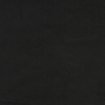 Sofa-Stuhl ohne Armlehnen Schwarz 55 cm Samt