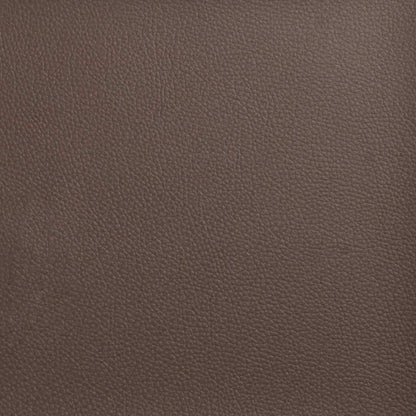 Modulares Sofa ohne Armlehnen Braun 55 cm Kunstleder
