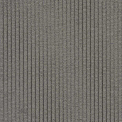 Sofa-Stuhl ohne Armlehnen Hellgrau 55 cm Cordstoff