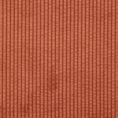 Sofa-Stuhl ohne Armlehnen Rot Orange 55 cm Cordstoff