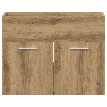 Waschbeckenunterschrank Artisan-Eiche 60x38,5x46 cm