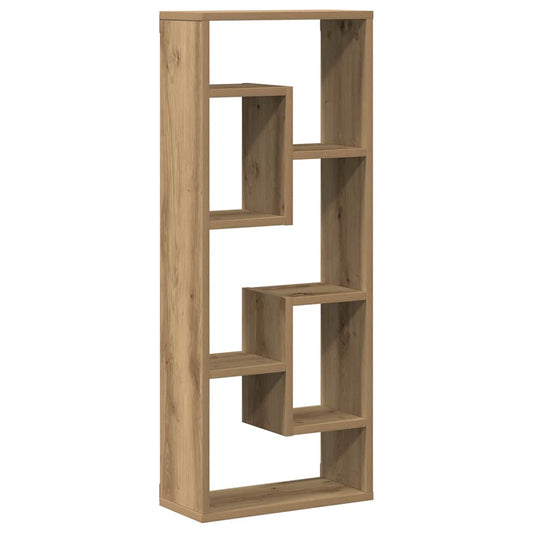 Wandregal Artisan-Eiche 36 x 16 x 90 cm Holzwerkstoff