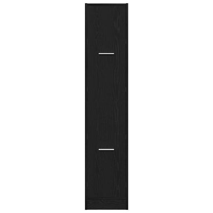 Apothekerschrank Schwarze Eiche 30 x 41 x 144,5 cm Holzwerkstoff