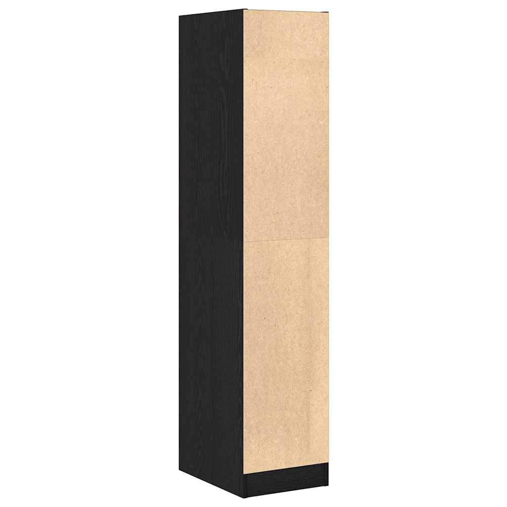 Apothekerschrank Schwarze Eiche 30 x 41 x 144,5 cm Holzwerkstoff