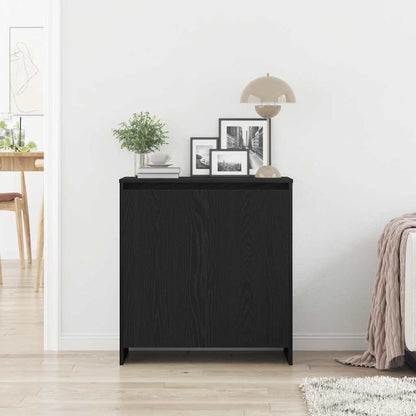 Sideboard Schwarze Eiche 70 x 41 x 75 cm Holzwerkstoff