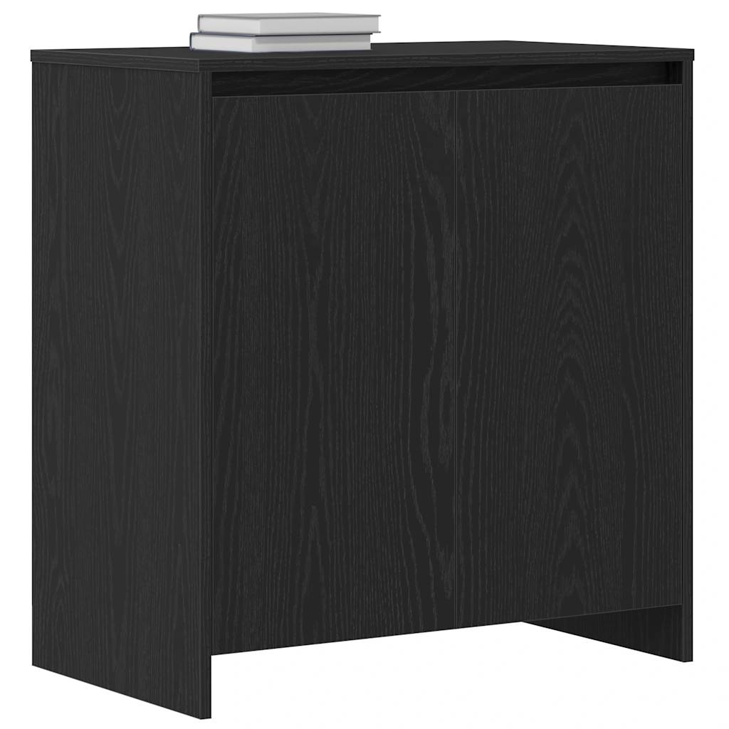 Sideboard Schwarze Eiche 70 x 41 x 75 cm Holzwerkstoff