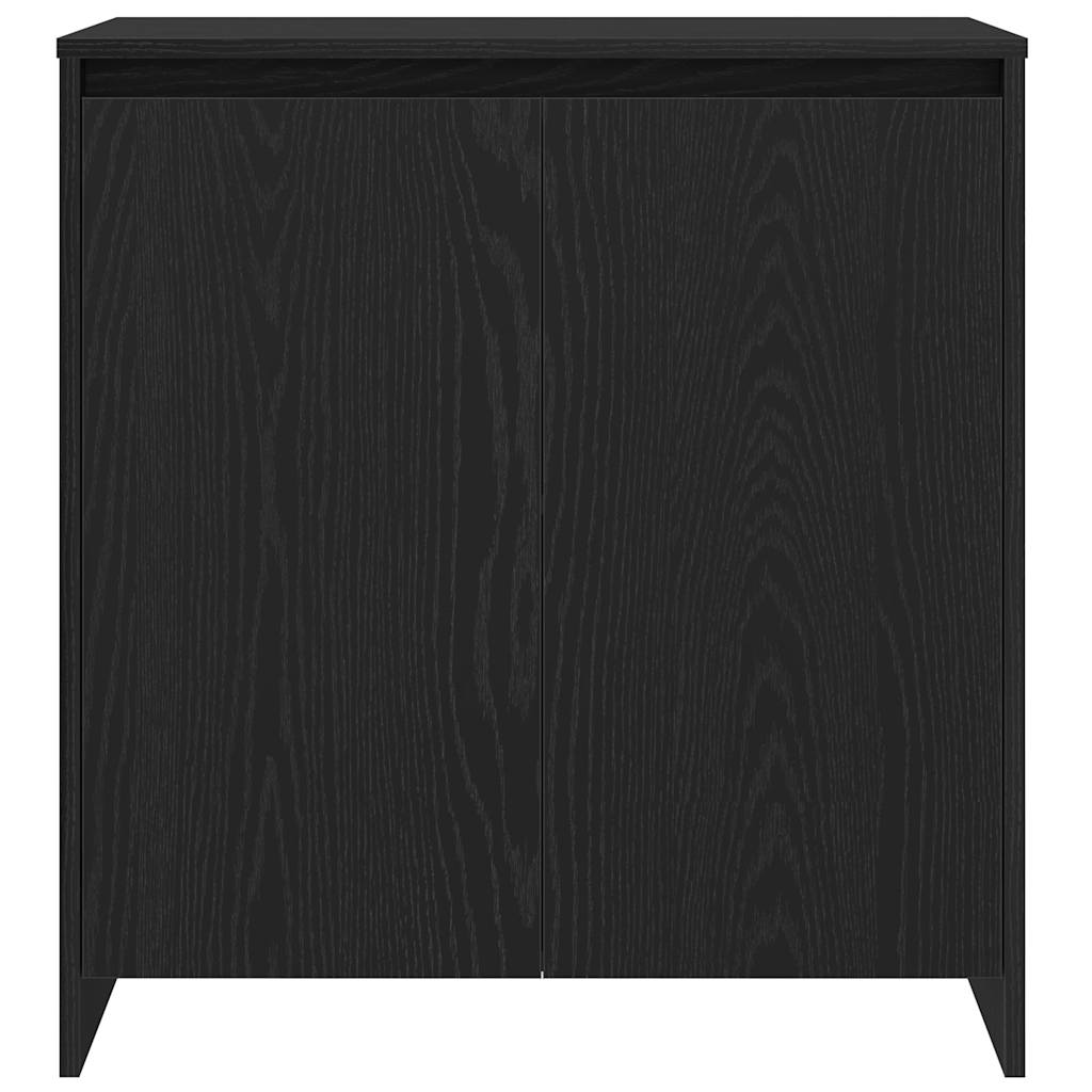 Sideboard Schwarze Eiche 70 x 41 x 75 cm Holzwerkstoff