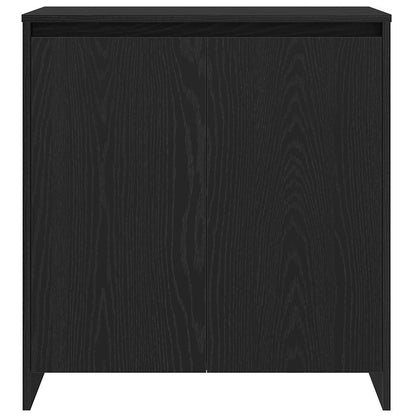 Sideboard Schwarze Eiche 70 x 41 x 75 cm Holzwerkstoff