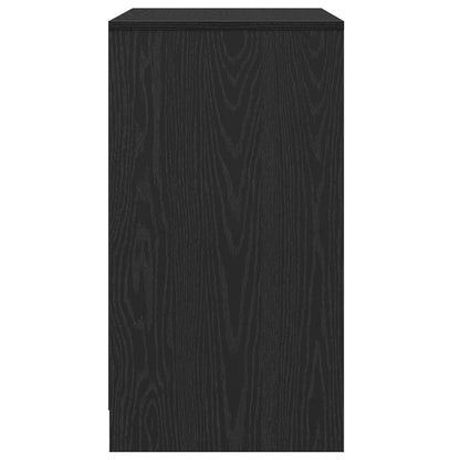 Sideboard Schwarze Eiche 70 x 41 x 75 cm Holzwerkstoff