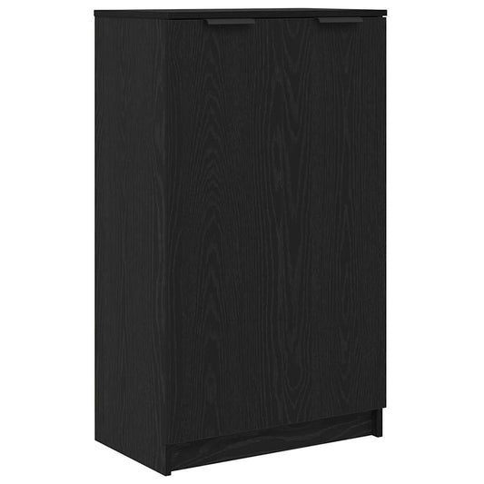 Schuhschrank Schwarze Eiche 59 x 35 x 100 cm Holzwerkstoff