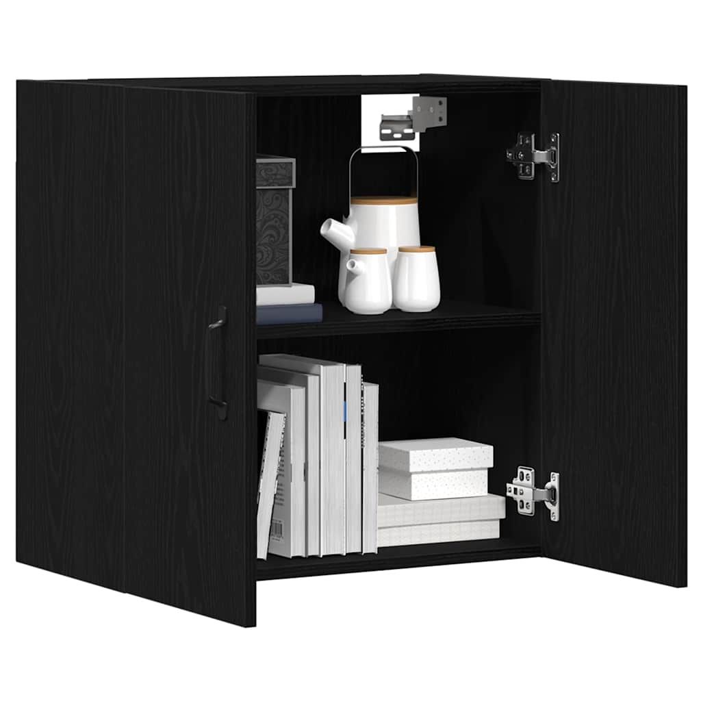 Wandschrank Schwarze Eiche 60 x 31 x 60 cm Holzwerkstoff