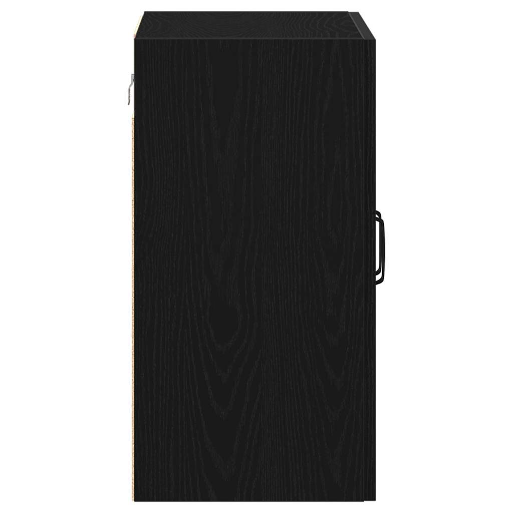 Wandschrank Schwarze Eiche 60 x 31 x 60 cm Holzwerkstoff