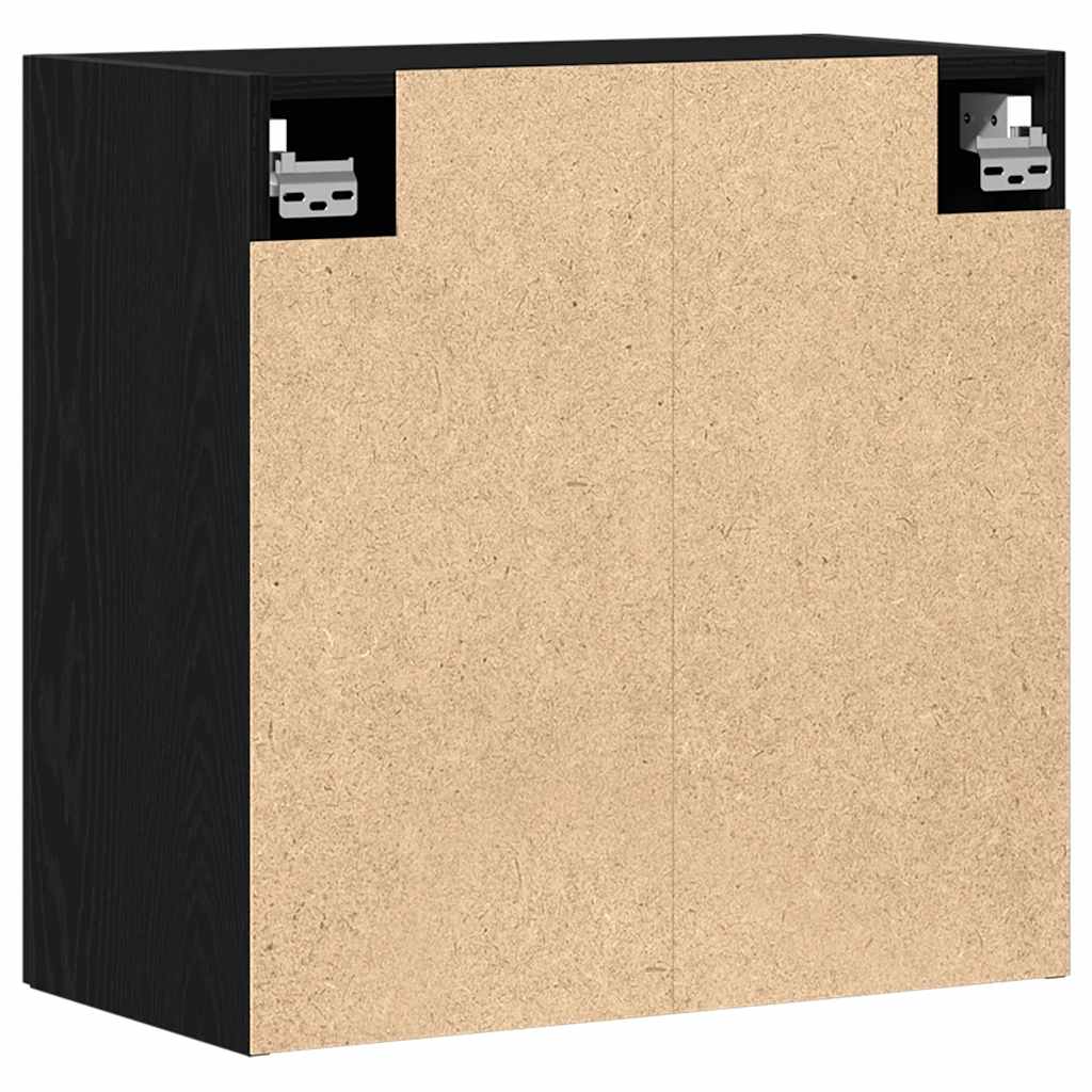 Wandschrank Schwarze Eiche 60 x 31 x 60 cm Holzwerkstoff