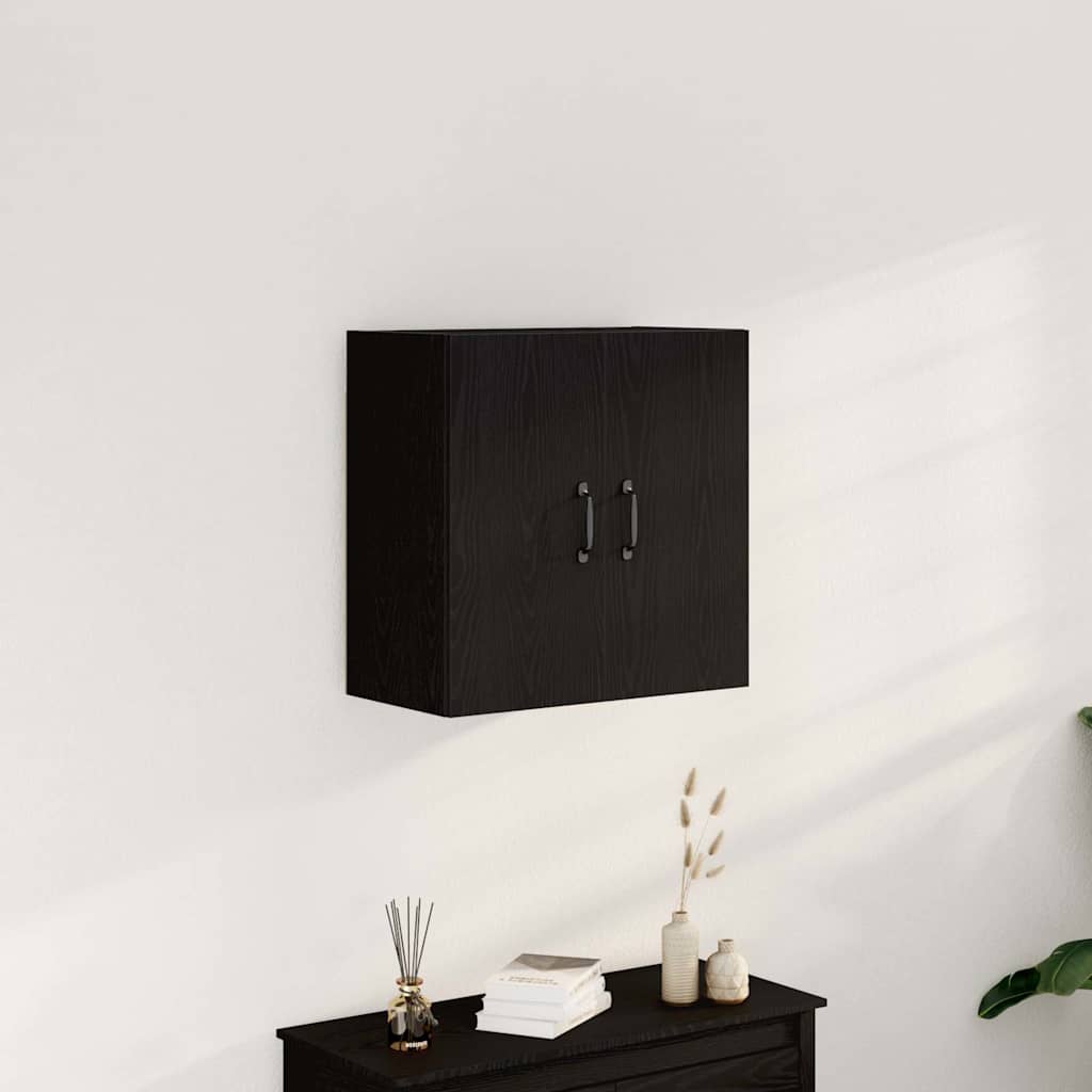 Wandschrank Schwarze Eiche 60 x 31 x 60 cm Holzwerkstoff