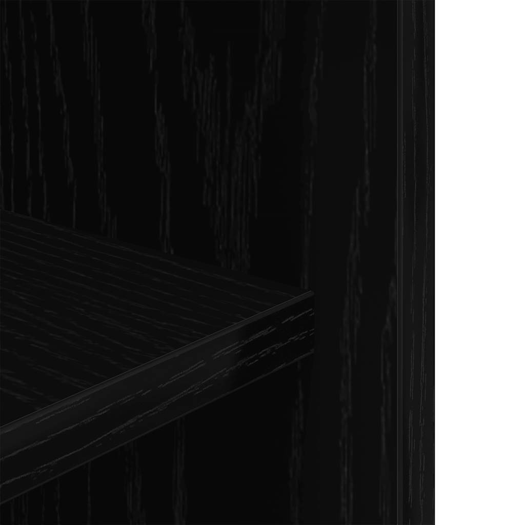 Aquariumständer Schwarze Eiche 75x36x72,5 cm Holzwerkstoff