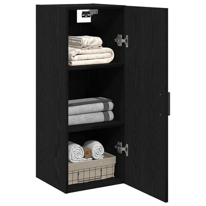 Wandschrank Schwarze Eiche 34,5 x 34 x 90 cm Holzwerkstoff
