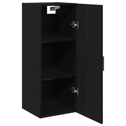 Wandschrank Schwarze Eiche 34,5 x 34 x 90 cm Holzwerkstoff