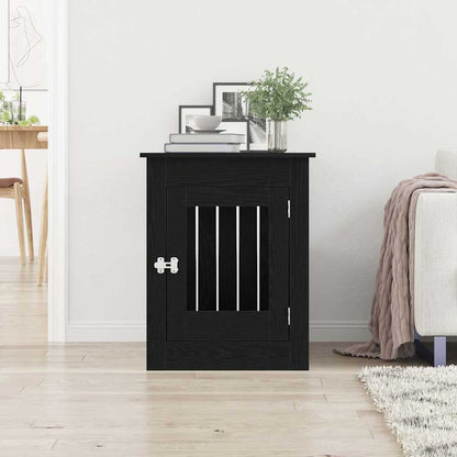 Hundebox-Möbel Schwarze Eiche 80 x 55 x 68 cm Holzwerkstoff
