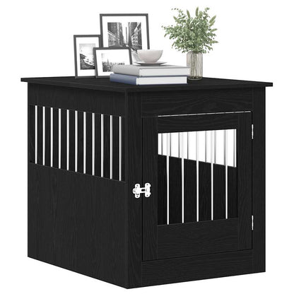 Hundebox Möbel Schwarze Eiche 80x64,5x71 cm Holzwerkstoff