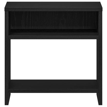 Nachttisch Schwarz Eichen-Optik 40x30x40 cm Holzwerkstoff